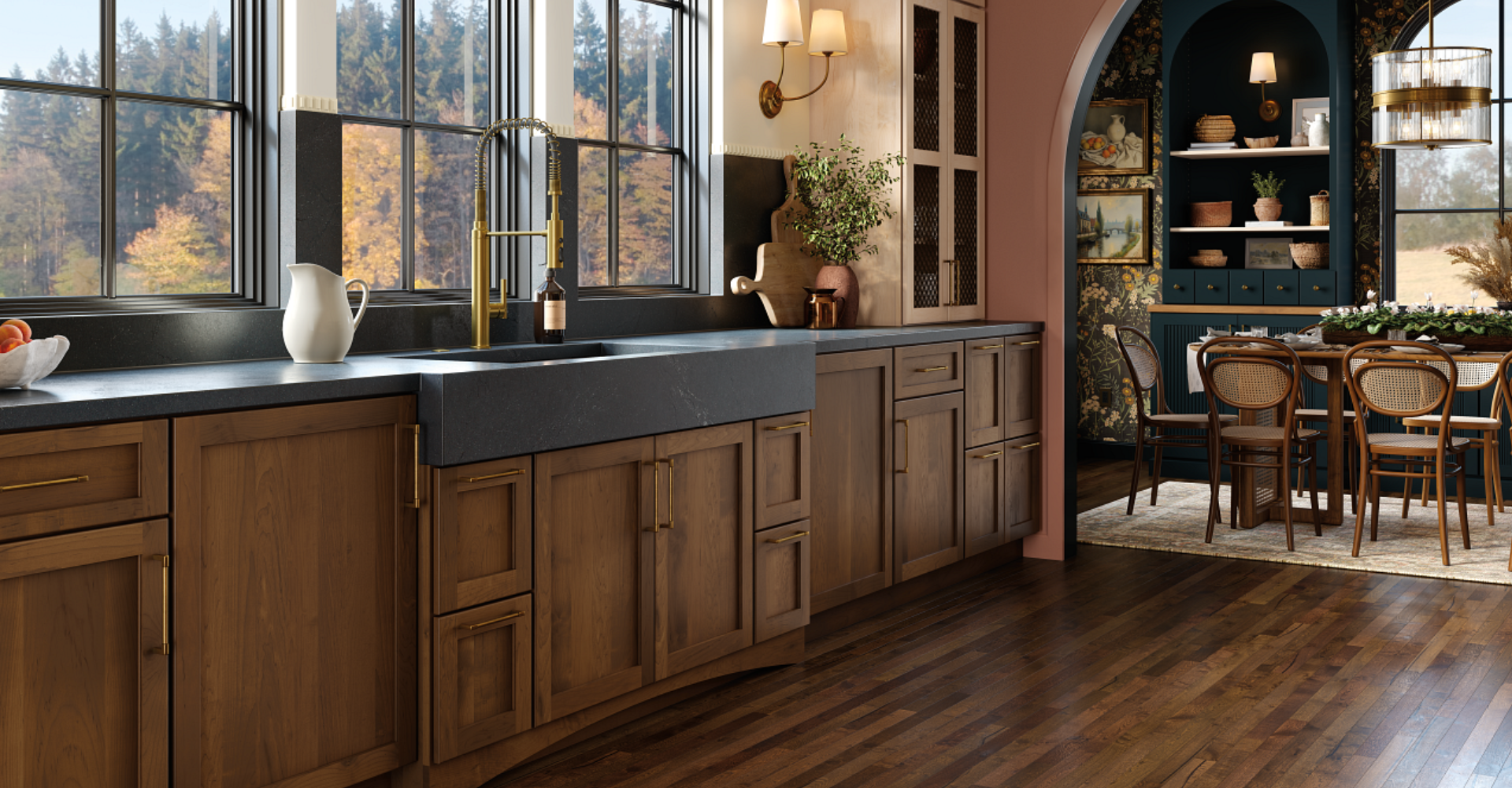 kids playing on newly installed Carpet One vinyl flooring in playroom