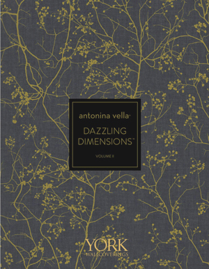 York Wallcoverings Antonina Vella Dazzling Dimensions